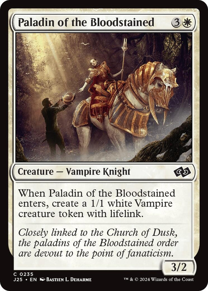 Image for Paladin of the Bloodstained (235) [Foundations Jumpstart]