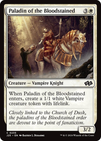 Image for Paladin of the Bloodstained (235) [Foundations Jumpstart]