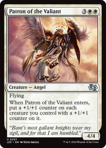 Image for Patron of the Valiant (237) [Foundations Jumpstart]