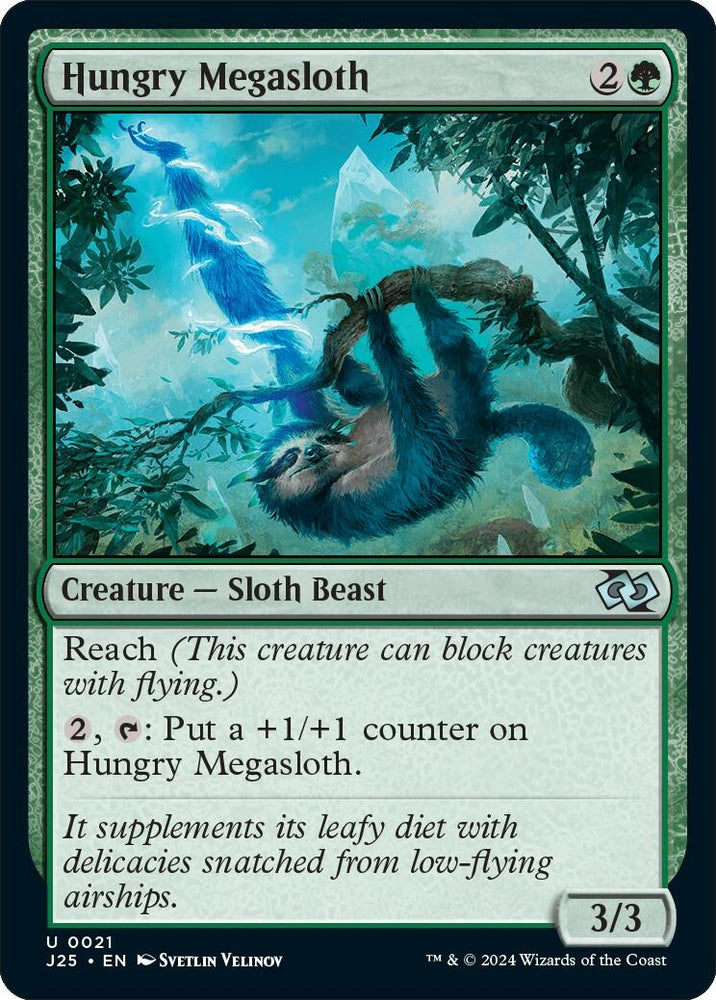 Image for Hungry Megasloth (21) [Foundations Jumpstart]
