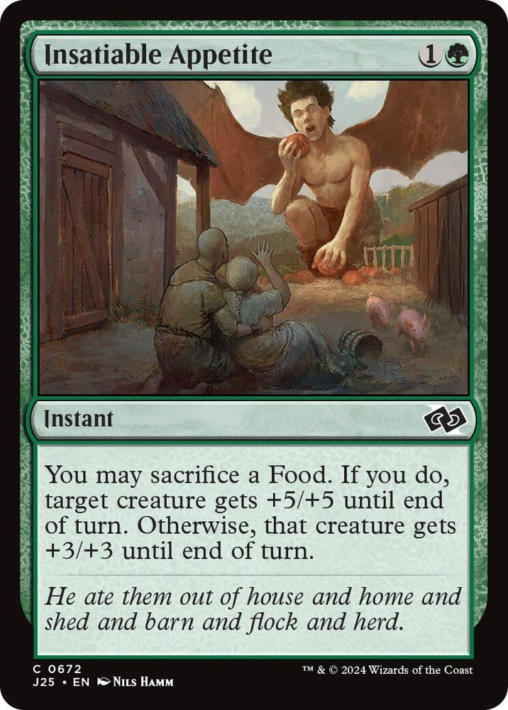 Image for Insatiable Appetite (672) [Foundations Jumpstart]