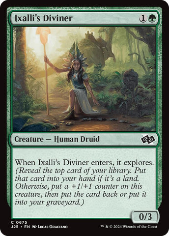 Image for Ixalli's Diviner (675) [Foundations Jumpstart]