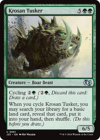 Image for Krosan Tusker (681) [Foundations Jumpstart]