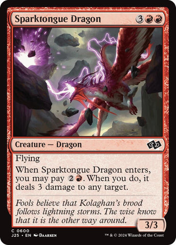 Image for Sparktongue Dragon (600) [Foundations Jumpstart]