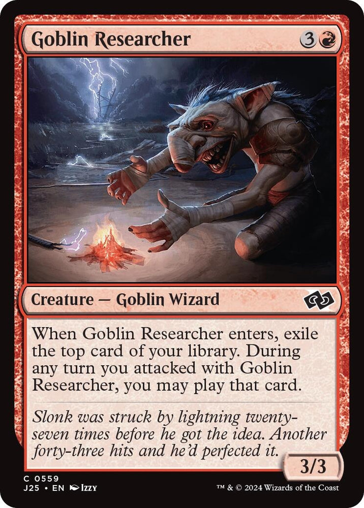 Image for Goblin Researcher (559) [Foundations Jumpstart]