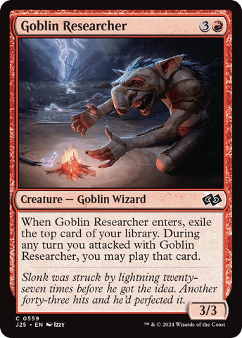 Image for Goblin Researcher (559) [Foundations Jumpstart]