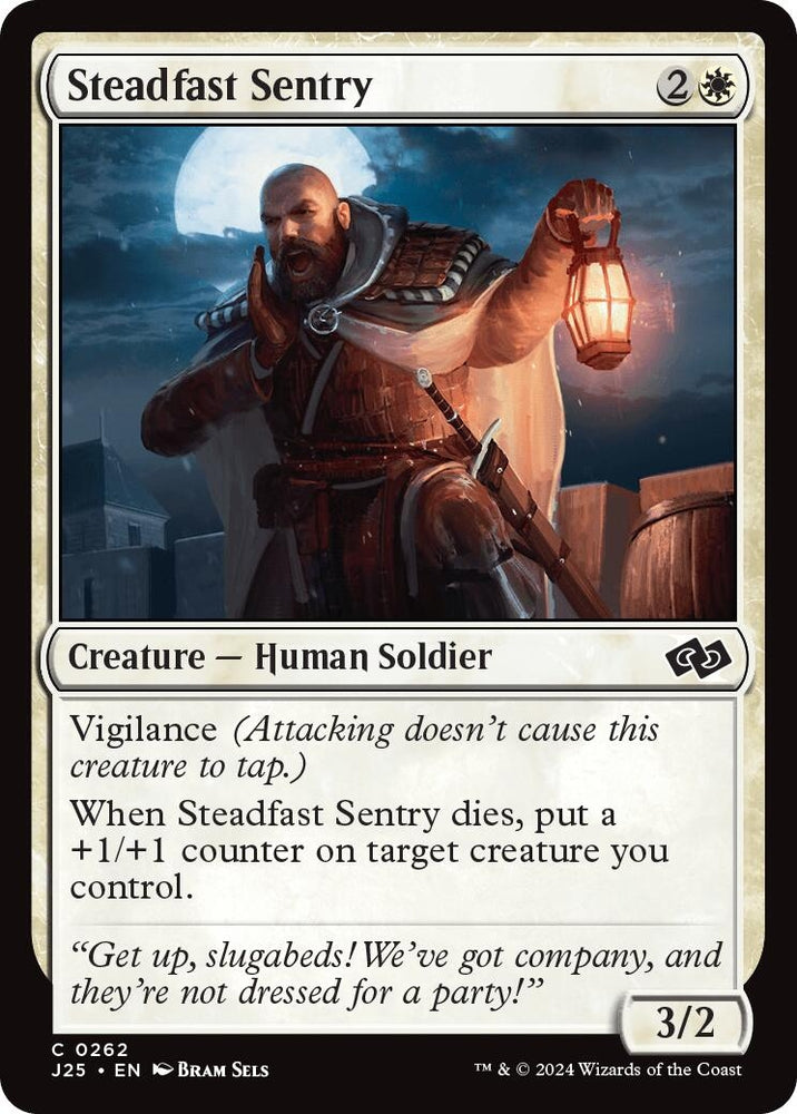 Image for Steadfast Sentry (262) [Foundations Jumpstart]