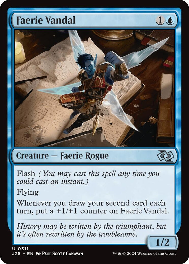 Image for Faerie Vandal (311) [Foundations Jumpstart]