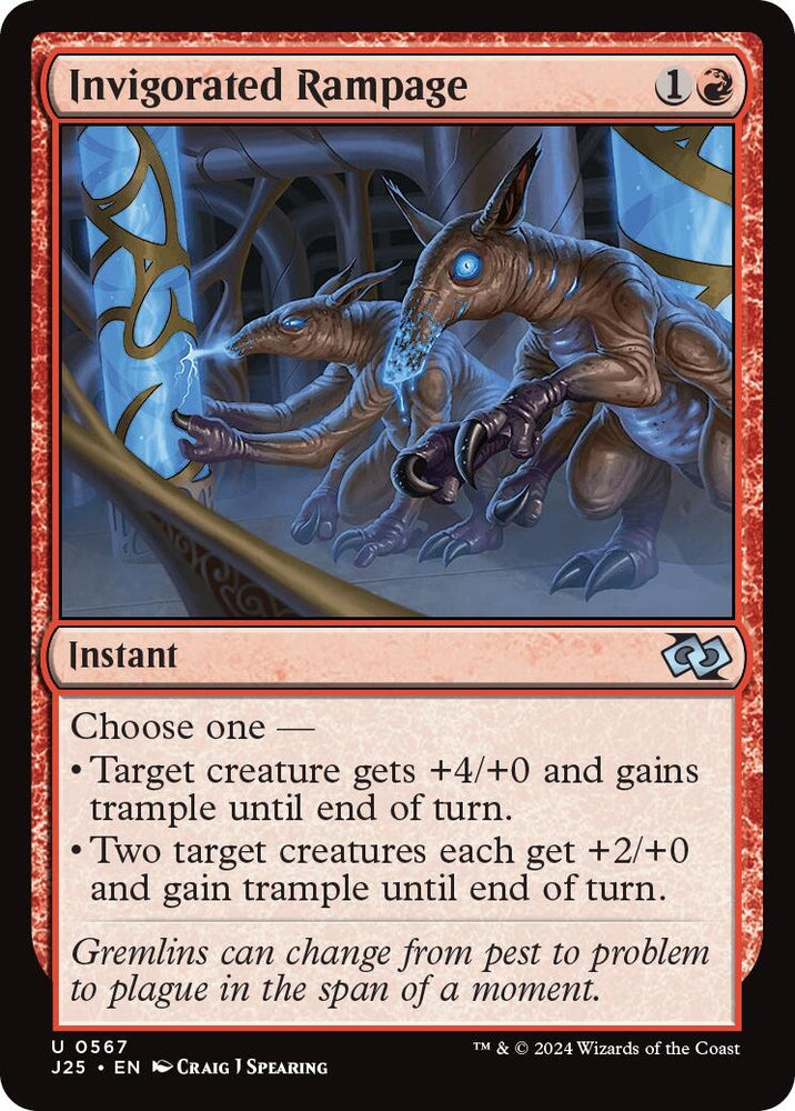 Image for Invigorated Rampage (567) [Foundations Jumpstart]