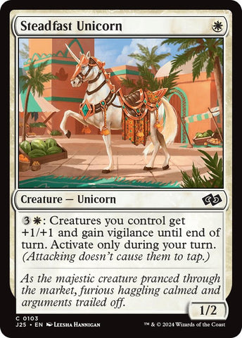 Image for Steadfast Unicorn (103) [Foundations Jumpstart]