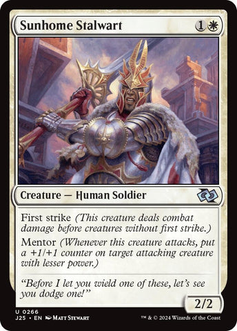 Image for Sunhome Stalwart (266) [Foundations Jumpstart]