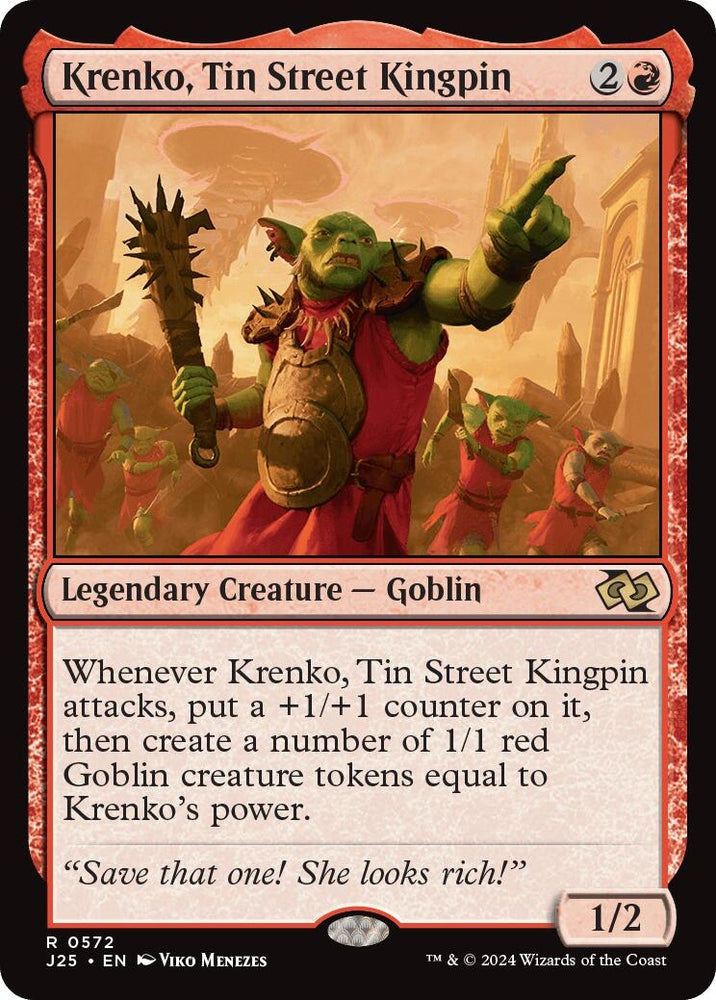 Image for Krenko, Tin Street Kingpin (572) [Foundations Jumpstart]