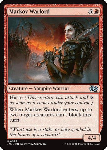 Image for Markov Warlord (577) [Foundations Jumpstart]