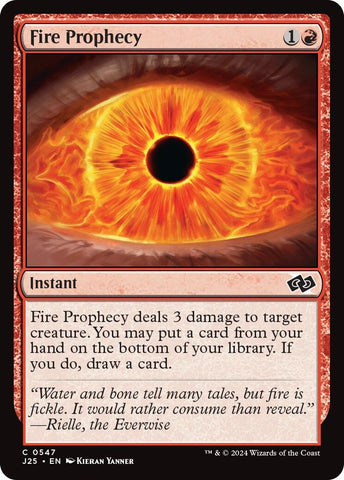 Image for Fire Prophecy (547) [Foundations Jumpstart]