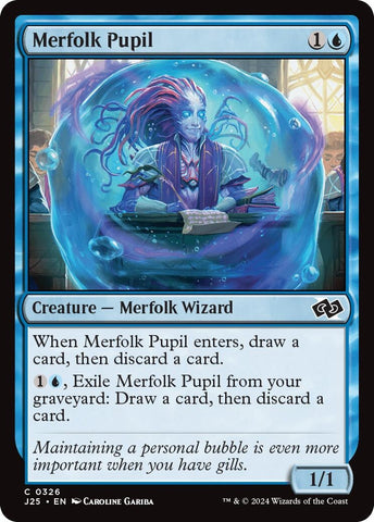 Image for Merfolk Pupil (326) [Foundations Jumpstart]