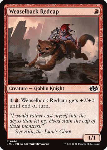 Image for Weaselback Redcap (614) [Foundations Jumpstart]
