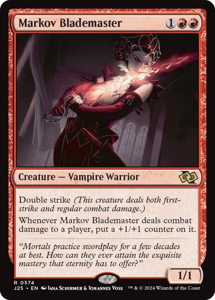 Image for Markov Blademaster (574) [Foundations Jumpstart]