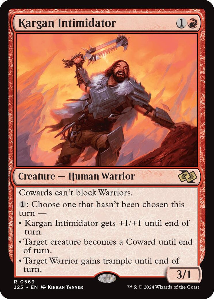 Image for Kargan Intimidator (569) [Foundations Jumpstart]
