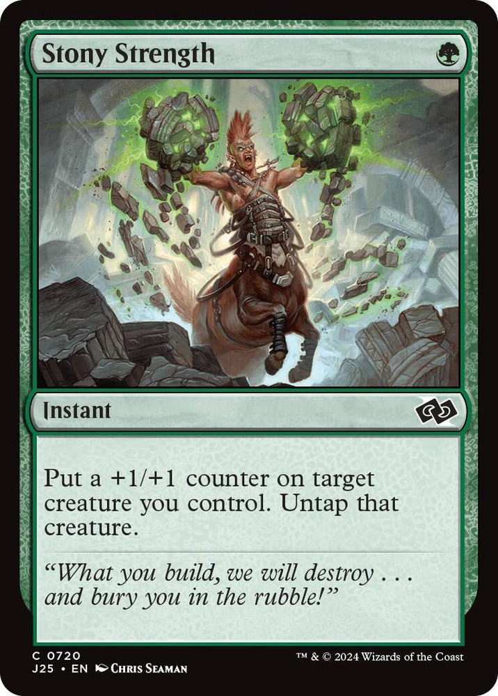Image for Stony Strength (720) [Foundations Jumpstart]