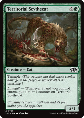 Image for Territorial Scythecat (723) [Foundations Jumpstart]