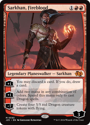 Image for Sarkhan, Fireblood (593) [Foundations Jumpstart]