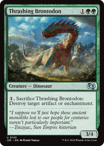 Image for Thrashing Brontodon (725) [Foundations Jumpstart]