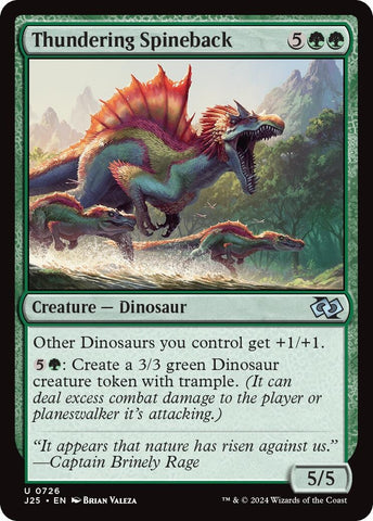 Image for Thundering Spineback (726) [Foundations Jumpstart]