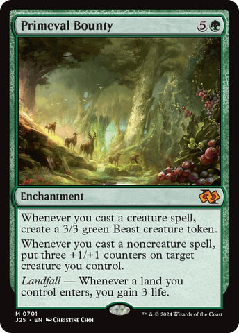 Image for Primeval Bounty (701) [Foundations Jumpstart]