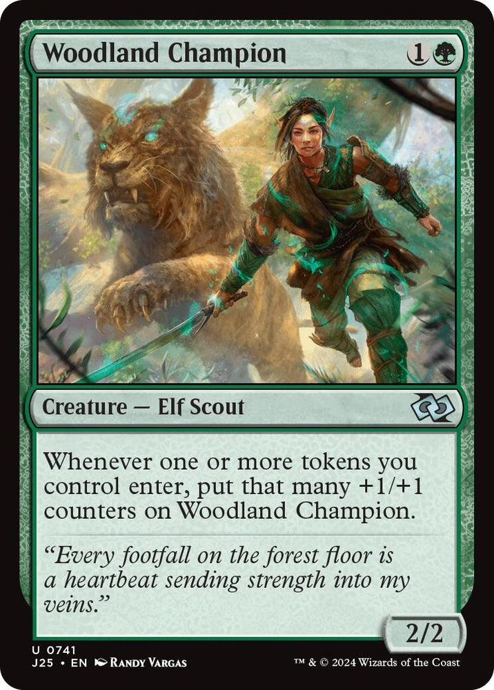 Image for Woodland Champion (741) [Foundations Jumpstart]