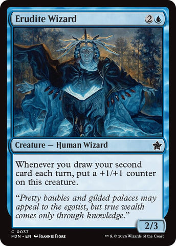 Image for Erudite Wizard (37) [Foundations]