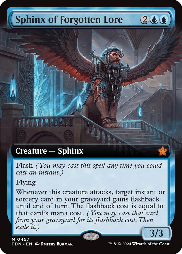 Image for Sphinx of Forgotten Lore (Extended Art) (457) [Foundations]