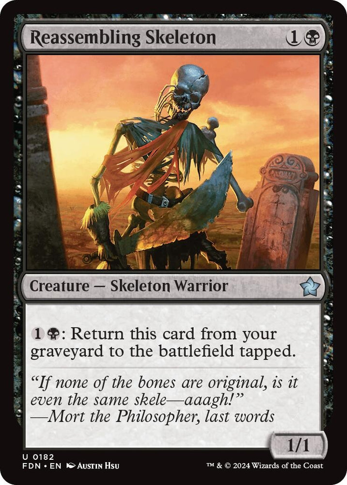 Image for Reassembling Skeleton (182) [Foundations]