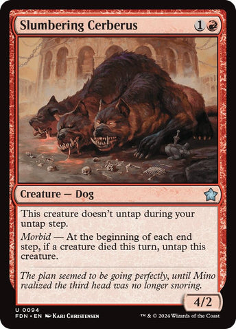 Image for Slumbering Cerberus (94) [Foundations]