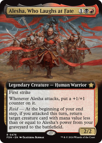 Image for Alesha, Who Laughs at Fate (Extended Art) (476) [Foundations]