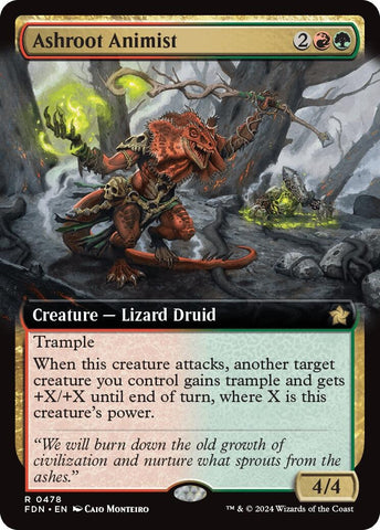 Image for Ashroot Animist (Extended Art) (478) [Foundations]