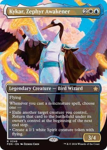 Image for Kykar, Zephyr Awakener (Borderless) (348) [Foundations]