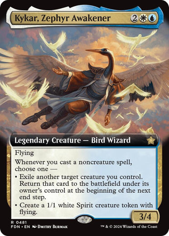 Image for Kykar, Zephyr Awakener (Extended Art) (481) [Foundations]
