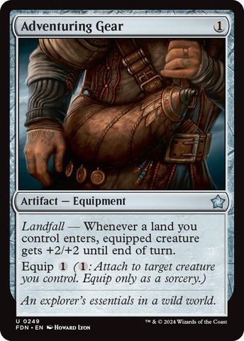 Image for Adventuring Gear (249) [Foundations]
