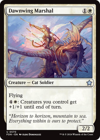 Image for Dawnwing Marshal (570) [Foundations]