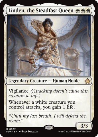 Image for Linden, the Steadfast Queen (577) [Foundations]
