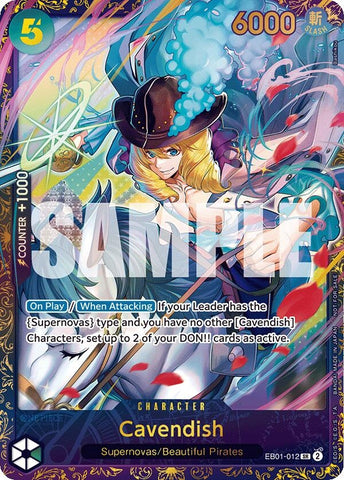 Cavendish (Treasure Cup 2024) (EB01-012) (One Piece Promotion Cards)