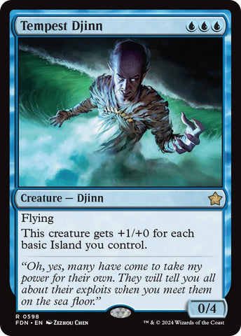 Image for Tempest Djinn (598) [Foundations]