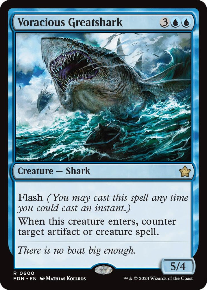 Image for Voracious Greatshark (600) [Foundations]