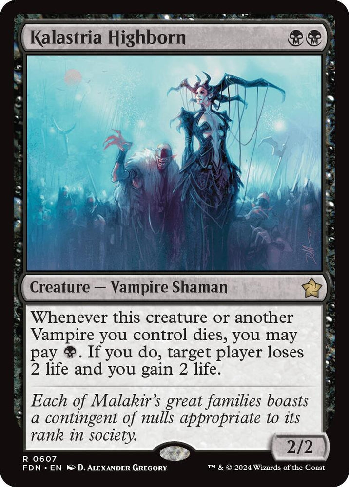 Image for Kalastria Highborn (607) [Foundations]