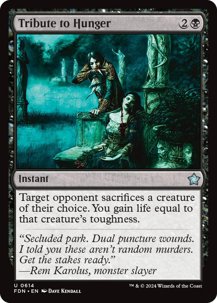 Image for Tribute to Hunger (614) [Foundations]