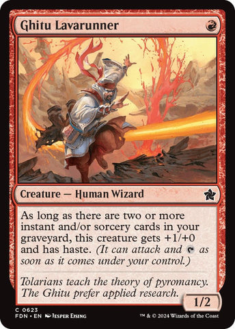 Image for Ghitu Lavarunner (623) [Foundations]
