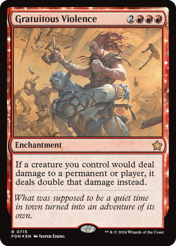 Image for Gratuitous Violence (715) [Foundations]