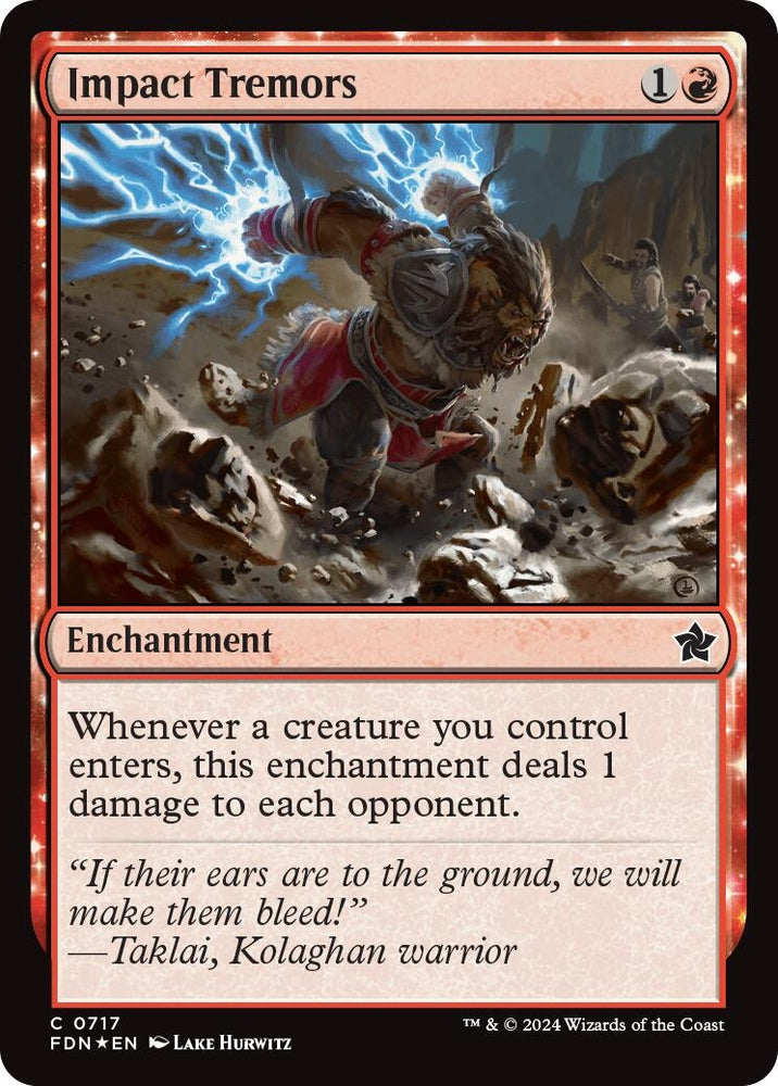 Image for Impact Tremors (717) [Foundations]