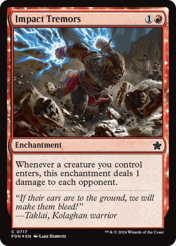Image for Impact Tremors (717) [Foundations]