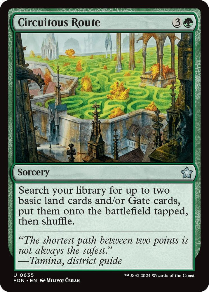 Image for Circuitous Route (635) [Foundations]